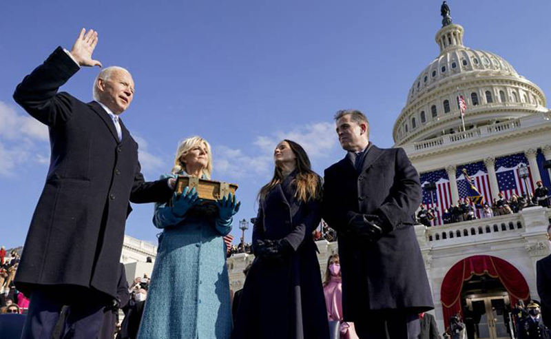 21 enero: Joe Biden fue juramentado como el presidente número 46 de los Estados Unidos. Con Eduardo Ulibarri.