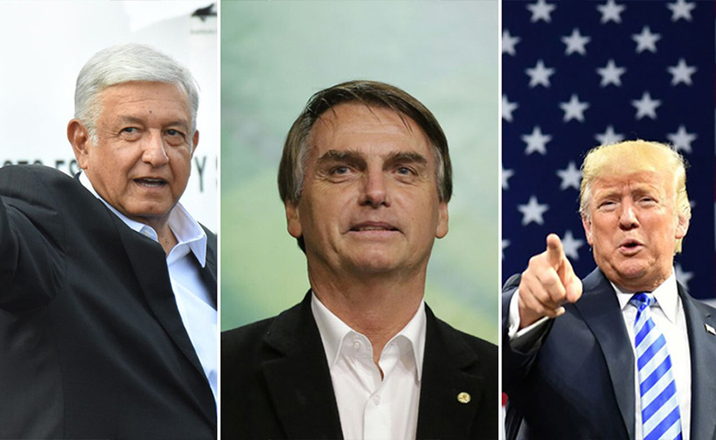 28 noviembre: El próximo sábado toma el poder oficialmente un nuevo gobierno en México, Bolsonaro pretende ser el aliado de Trump en América y poco a poco los migrantes empiezan a llegar a la frontera estadounidense, con Juan Carlos Hidalgo. 